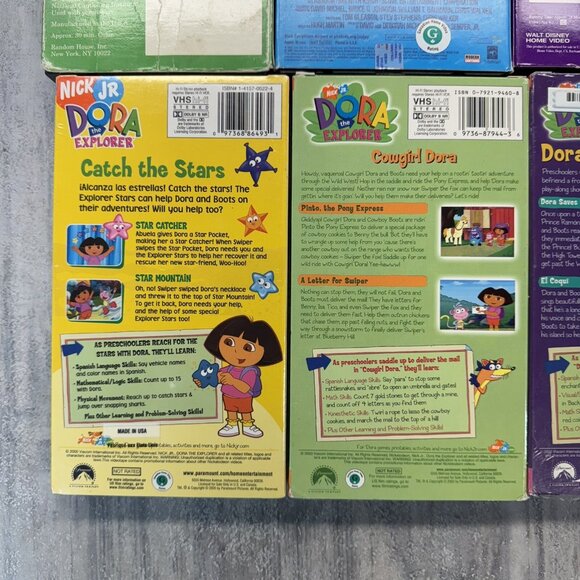 Kids VHS Lot - Dora, Disney Sing A Long, Richard Scary, Jay Jay Nickelodeon - Picture 9 of 10